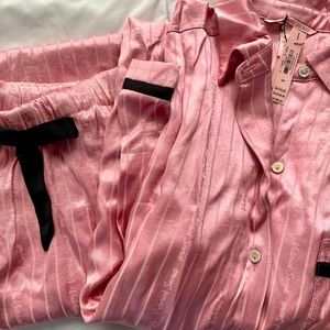 Victoria’s Secret pink pajama set, size S